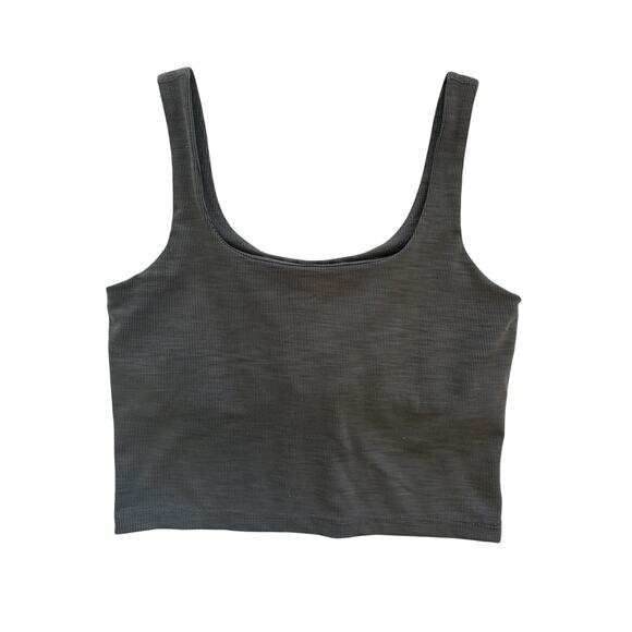 Beyond Yoga Gray Simple Built In Bra Tank Top Size Small - Picture 1 of 2